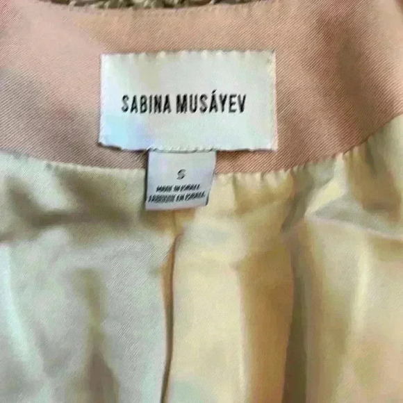 SABINA MUSÁYEV Beena Jacket in Smoked Rose - Picture 9 of 11